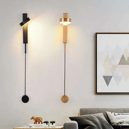 Sleek Touch-Control LED Wall Lamp - Chic Indoor Lighting Solution - Très Elite