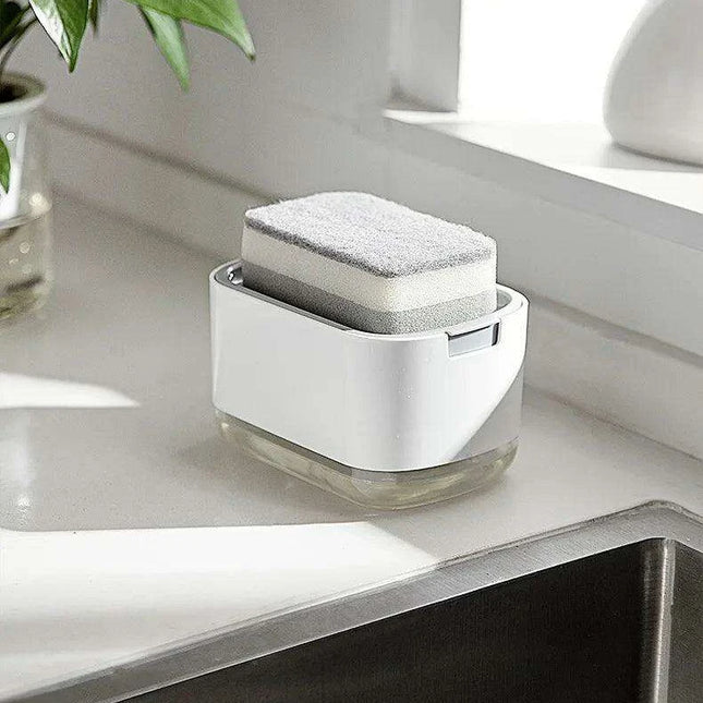 Sleek Touchless Liquid Soap Dispenser for Effortless Kitchen Cleanliness