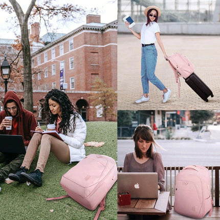 Sleek USB Charging Waterproof Backpack for Women - Perfect for Travel and Daily Use - Très Elite