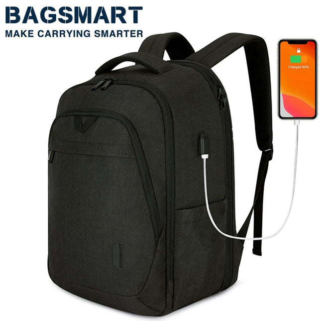 Sleek USB Charging Waterproof Backpack for Women - Perfect for Travel and Daily Use