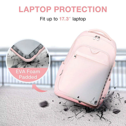 Sleek USB Charging Waterproof Backpack for Women - Perfect for Travel and Daily Use - Très Elite