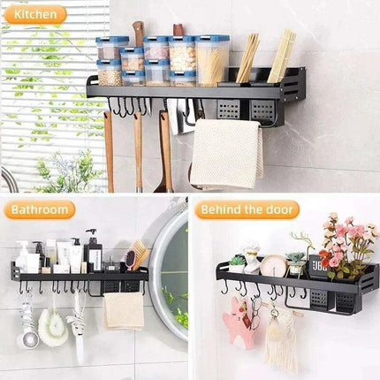 Sleek Wave Design Spice Organizer - Contemporary Kitchen Storage Solution - Très Elite