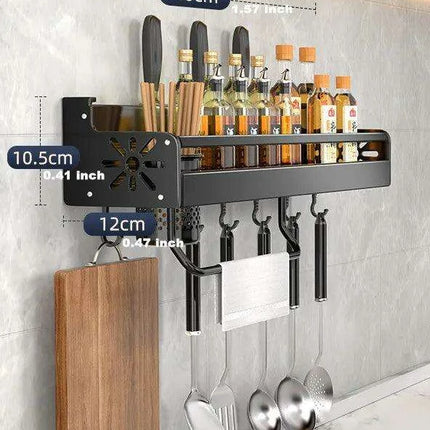 Sleek Wave Design Spice Organizer - Contemporary Kitchen Storage Solution - Très Elite