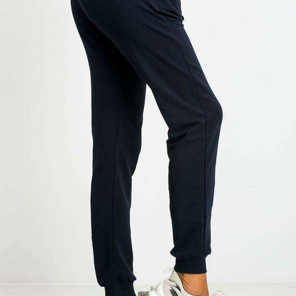 Sleek Women's Black Slim Fit Sweatpants: Stylish Tracksuit Bottoms - Très Elite