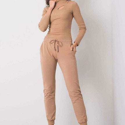 Sleek Women's Black Slim Fit Sweatpants: Stylish Tracksuit Bottoms - Très Elite