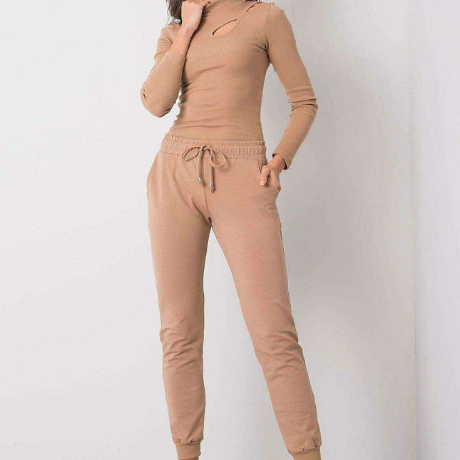 Sleek Women's Black Slim Fit Sweatpants: Stylish Tracksuit Bottoms