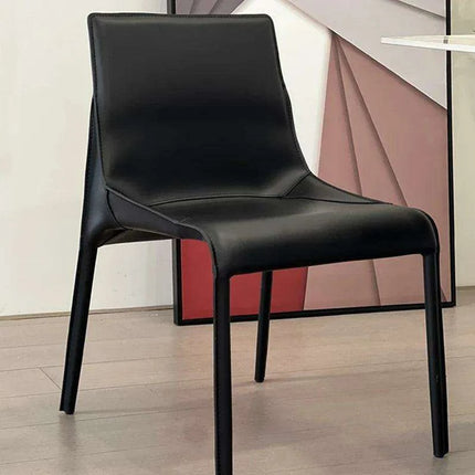 Sleek and Stylish Leather Dining Chair for Ultimate Comfort - Très Elite
