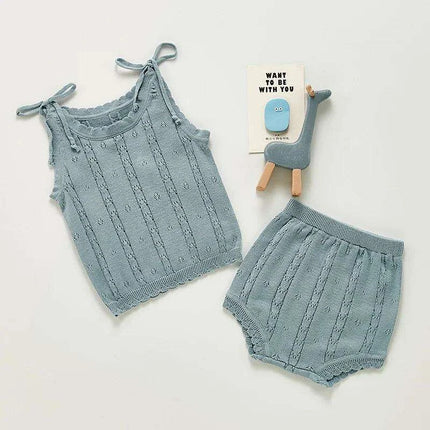 Sleeveless Top & Shorts (0-3 Years) - Très Elite