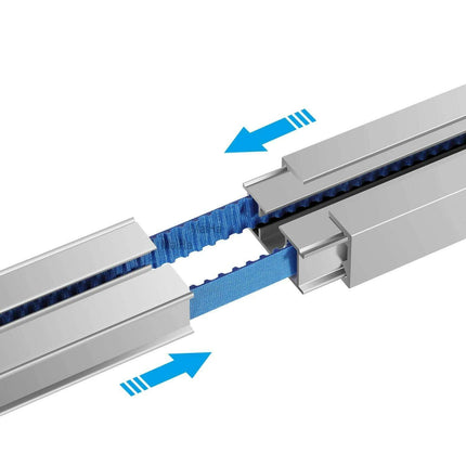 Smart Adjustable Electric Curtain Track System with WiFi Control and Telescopic Design - Très Elite