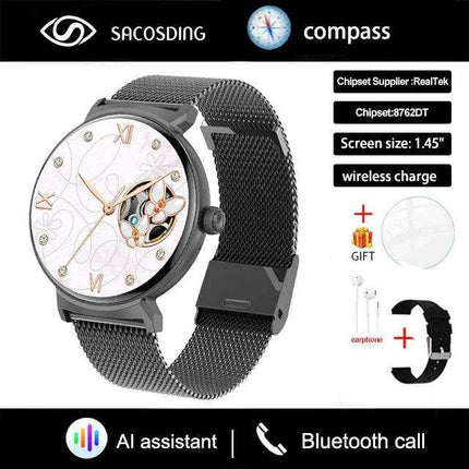 Smart Bluetooth Calling Fitness Tracker Smartwatch with Touchscreen..