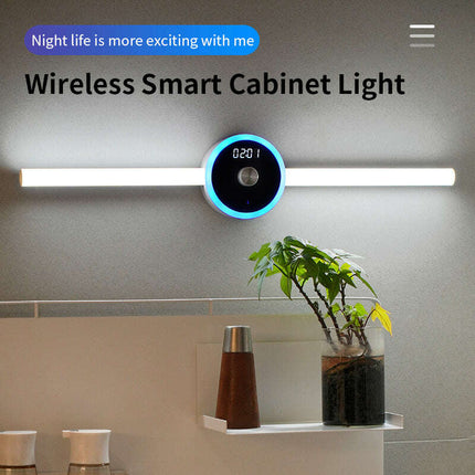 Smart Cabinet Light Clock Timing Sensor Light Removable LED Wardrobe Light Manual Sweep Switch Light - Très Elite