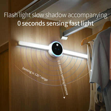 Smart Cabinet Light Clock Timing Sensor Light Removable LED Wardrobe Light Manual Sweep Switch Light - Très Elite