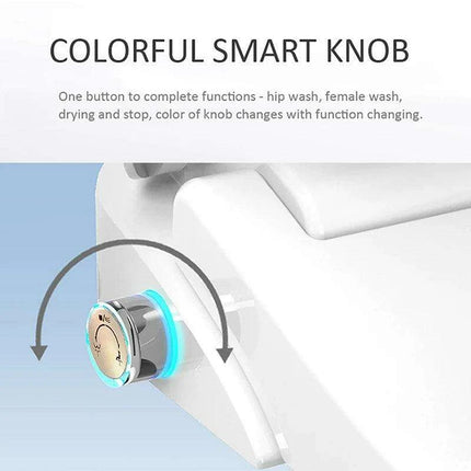 Smart EcoComfort Automatic Bidet Toilet Seat with Remote Control and Night Light - Très Elite