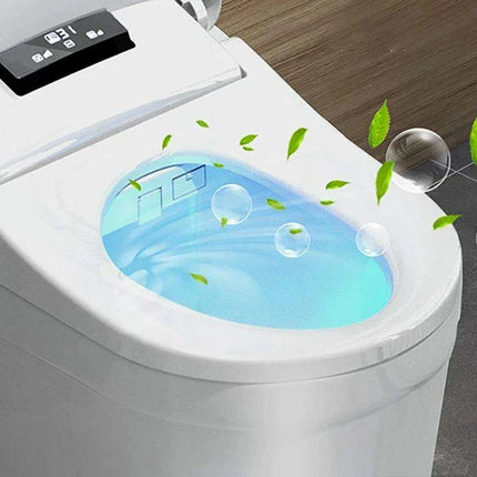 Smart EcoComfort Automatic Bidet Toilet Seat with Remote Control and Night Light - Très Elite