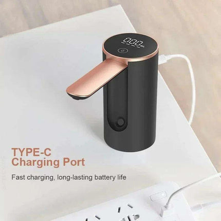 Smart Foldable Electric Water Dispenser - Portable Touch-Controlled Rechargeable Bottle Pump - Très Elite