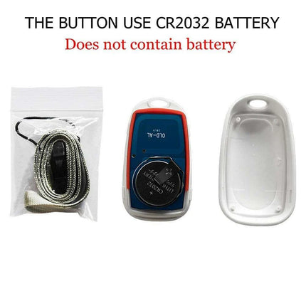 Smart Home Wireless Doorbell System with Emergency SOS Feature, 80M Range, Multi-Receiver Compatibility, and Custom Ringtone Options - Très Elite