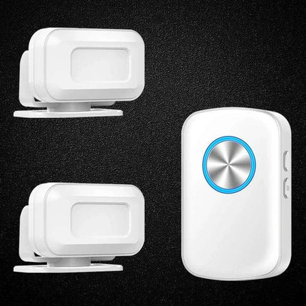Smart Infrared Motion Detection Doorbell Alarm System for Superior Store Protection..