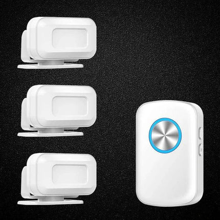 Smart Infrared Motion Detection Doorbell Alarm System for Superior Store Protection..