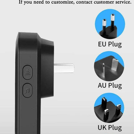 Smart Infrared Motion Detection Doorbell Alarm System for Superior Store Protection..