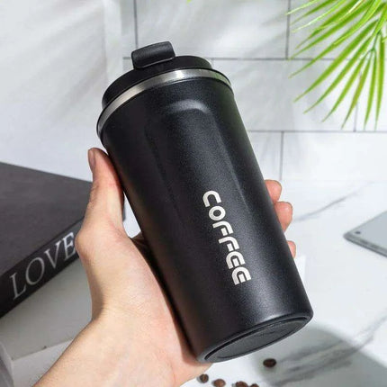 Smart Insulated Coffee Mug with LED Temperature Indicator - 380/510ml Stainless Steel Cup - Très Elite