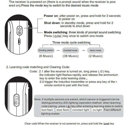 Smart Motion-Sensing Doorbell with 280m Detection Range for Ultimate Security Solutions - Très Elite