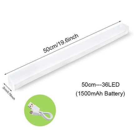 Smart Motion-Sensing USB Rechargeable LED Under Cabinet Light for Effortless Illumination - Très Elite