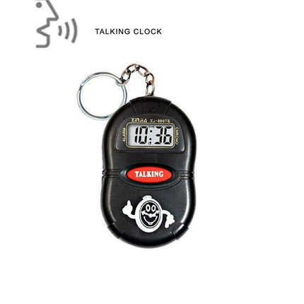 Smart Voice-Activated Talking Clock for Visually Impaired and Seniors - Clear Time Announcer with Multiple Alarm Options - Très Elite