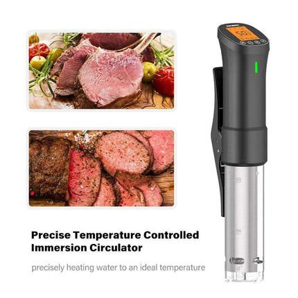 Smart Wi-Fi Sous Vide Immersion Cooker – ISV-200W Stainless Steel