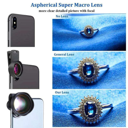Smartphone Macro Lens Professional Photography Kit - Unlock Your Creative Potential - Très Elite