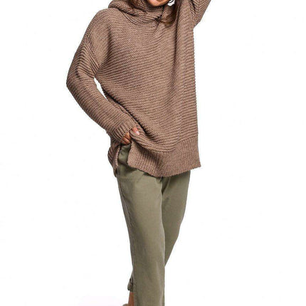 Snug and Stylish Turtleneck BE Knit Sweater for Cold Weather - Très Elite