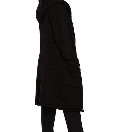 Snuggly Hooded Knitted Sweater - Très Elite