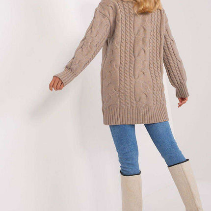 Snuggly Turtleneck Oversized Jumper Dress - Très Elite