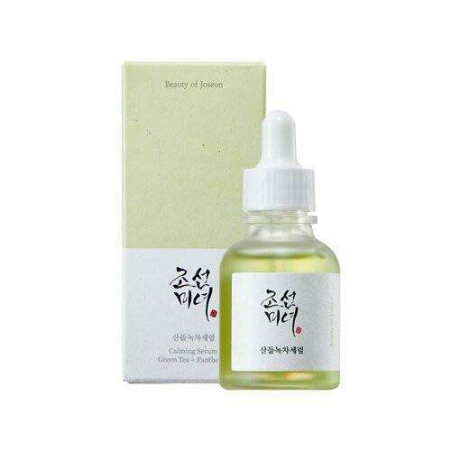 Soothing Green Tea & Panthenol Relief Serum - Gentle Elixir for Sensitive Skin