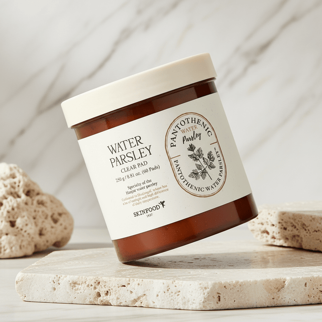 Soothing Hydration Pads with Water Parsley Extract for Sensitive Skin - Revitalize and Nourish