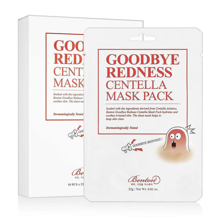 Soothing Relief: Centella Asiatica Hydrating Sheet Masks for Redness Reduction - Très Elite