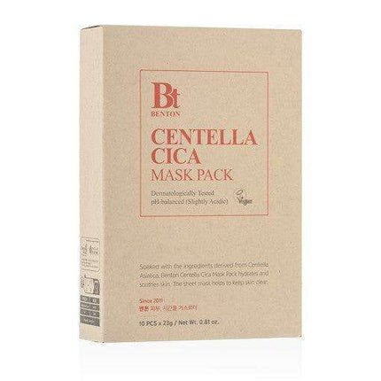 Soothing Relief: Centella Asiatica Hydrating Sheet Masks for Redness Reduction - Très Elite