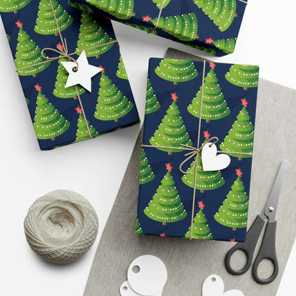 Sophisticated 3D Holiday Gift Wrap Set Crafted in the USA