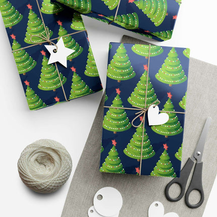 Sophisticated 3D Holiday Gift Wrap Set Crafted in the USA