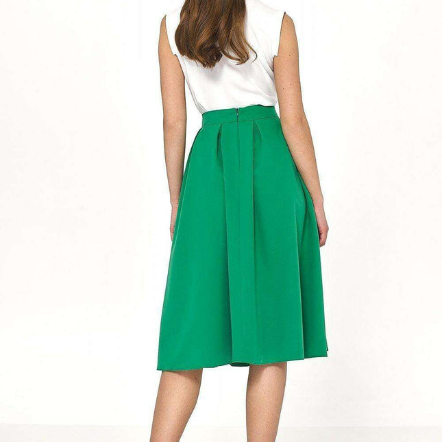 Sophisticated A Line Midi Skirt Chic Versatile Wardrobe