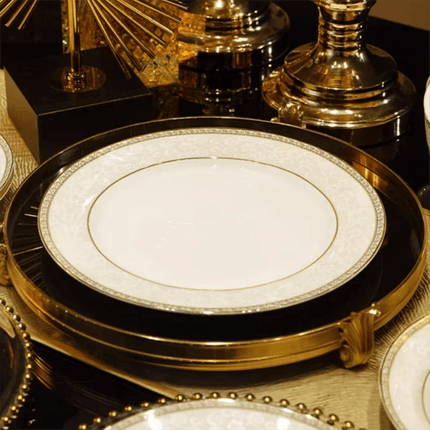 Sophisticated Al Fresco Dining Set: Complete Outdoor Tableware Collection - Très Elite