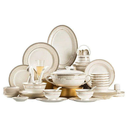 Sophisticated Al Fresco Dining Set: Complete Outdoor Tableware Collection - Très Elite
