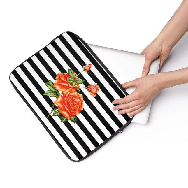 Sophisticated Armor Laptop Sleeve - Stylish Protection for Your Device