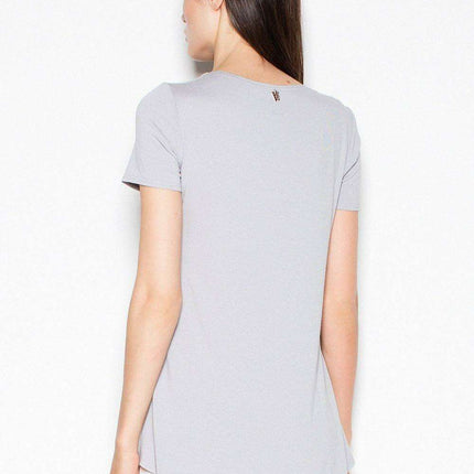 Sophisticated Asymmetrical Blouse with Overlapping Design for Effortless Style - Très Elite