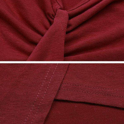 Sophisticated Asymmetrical Hem Slip Dress in Lightweight Polyester for Effortless Style - Très Elite