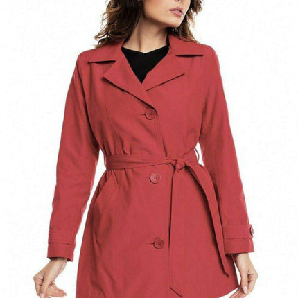 Sophisticated Autumn Trench Coat - Elegant Women's Outerwear
