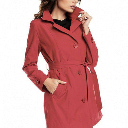 Sophisticated Autumn Trench Coat - Elegant Women's Outerwear - Très Elite