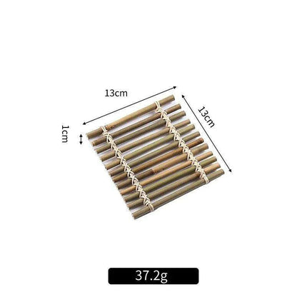 Sophisticated Bamboo Sushi Serving Set - Artistic Bento Tools and Deluxe Sashimi Platter - Très Elite