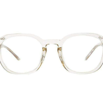 Sophisticated Beige Eyeglass Frames - Premium Optical Frames for a Chic Look - Très Elite