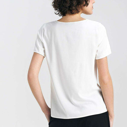 Sophisticated Black Boat Neck Top For Modern Wardrobe - Très Elite