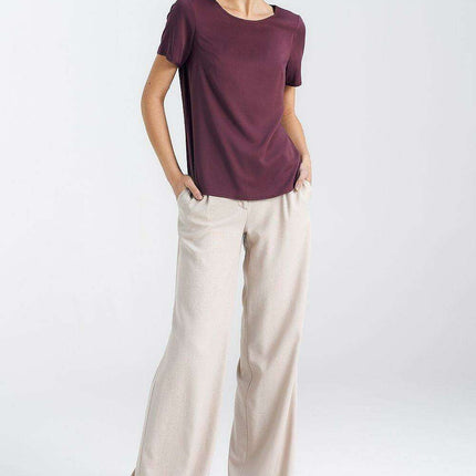 Sophisticated Black Boat Neck Top For Modern Wardrobe - Très Elite